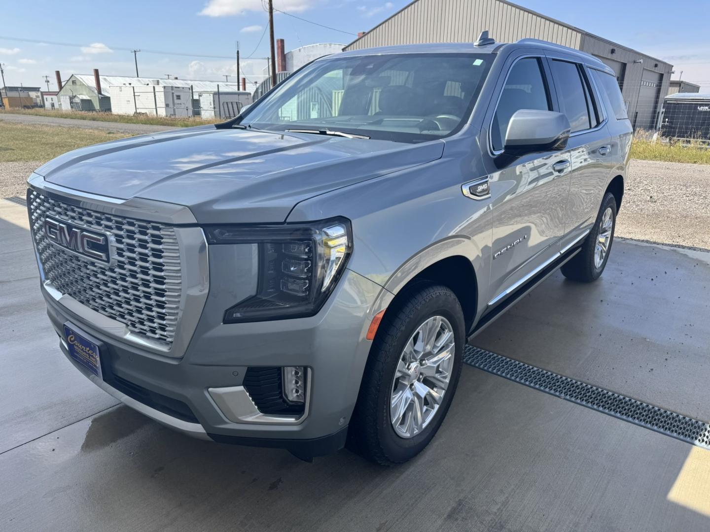 2023 Silver /Black GMC Yukon Denali 4WD (1GKS2DKL8PR) with an 6.2L V8 OHV 16V engine, 10A transmission, located at 116 5th Avenue South, Lewistown, MT, 59457, 47.063877, -109.427879 - 2023 GMC Yukon Denali — Super Cruise • Rear Entertainment • Loaded This 2023 Yukon Denali checks every box if you’re looking for luxury, space, and long-distance comfort. It’s powered by the smooth 6.2L V8 and finished in true Denali style with premium leather, advanced tech, and a quie- Photo#6