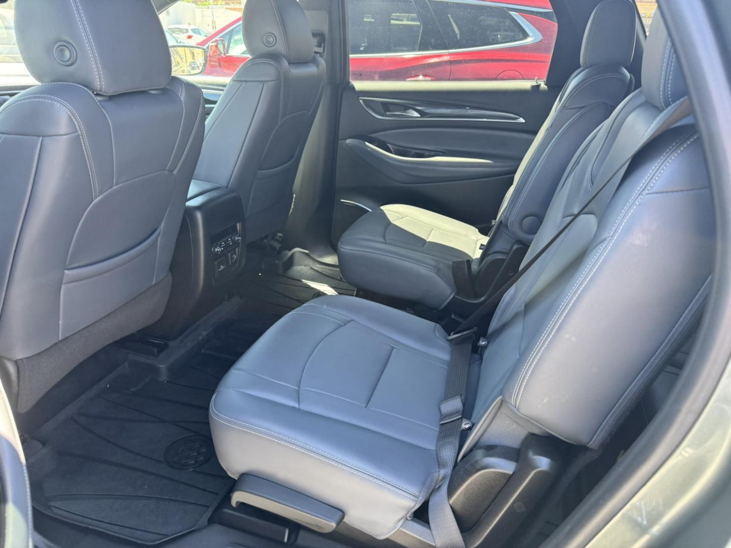 2022 Green /Grey Buick Enclave Premium AWD (5GAEVBKW6NJ) with an 3.6L V6 DOHC 24V engine, 9A transmission, located at 116 5th Avenue South, Lewistown, MT, 59457, 47.063877, -109.427879 - This 2022 Buick Enclave Premium AWD is the perfect mix of comfort, space, and confidence. Smooth-riding all-wheel drive makes it ideal year-round, while the Premium trim delivers the upscale feel Buick is known for. Leather seating, heated front seats, a power panoramic sunroof, and a quiet, refined- Photo#12