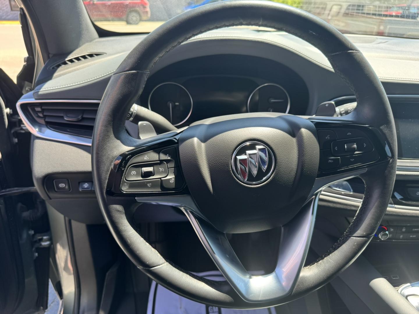 2022 Green /Grey Buick Enclave Premium AWD (5GAEVBKW6NJ) with an 3.6L V6 DOHC 24V engine, 9A transmission, located at 116 5th Avenue South, Lewistown, MT, 59457, 47.063877, -109.427879 - This 2022 Buick Enclave Premium AWD is the perfect mix of comfort, space, and confidence. Smooth-riding all-wheel drive makes it ideal year-round, while the Premium trim delivers the upscale feel Buick is known for. Leather seating, heated front seats, a power panoramic sunroof, and a quiet, refined- Photo#17