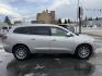 2015 Silver /Grey Buick Enclave Leather AWD (5GAKVBKD9FJ) with an 3.6L V6 DOHC 24V engine, 6-Speed Automatic Overdrive transmission, located at 116 5th Avenue South, Lewistown, MT, 59457, 47.063877, -109.427879 - Photo#1