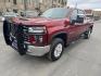 2021 Maroon /Grey Chevrolet Silverado 2500HD LTZ Crew Cab Standard Box 4WD (1GC4YPEY8MF) with an 6.6L V8 OHV 16V DIESEL engine, 6A transmission, located at 116 5th Avenue South, Lewistown, MT, 59457, 47.063877, -109.427879 - This 2021 Chevrolet Silverado 2500HD Crew Cab LTZ delivers heavy-duty capability with premium comfort. Powered by the proven Duramax diesel, it offers massive towing power and smooth, confident performance whether you’re working or traveling. The LTZ trim brings a well-appointed leather interior, - Photo#6