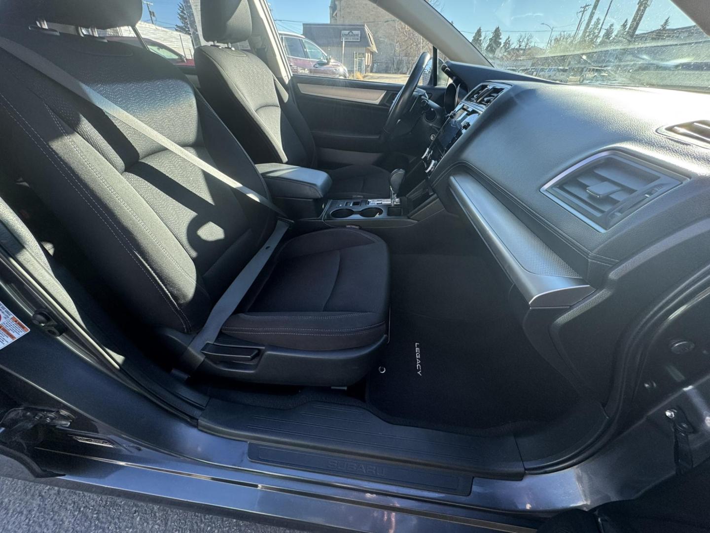 2018 Grey /Grey Subaru Legacy 2.5i Premium (4S3BNAF68J3) with an 2.5L H4 SOHC 16V engine, CVT transmission, located at 116 5th Avenue South, Lewistown, MT, 59457, 47.063877, -109.427879 - Photo#7