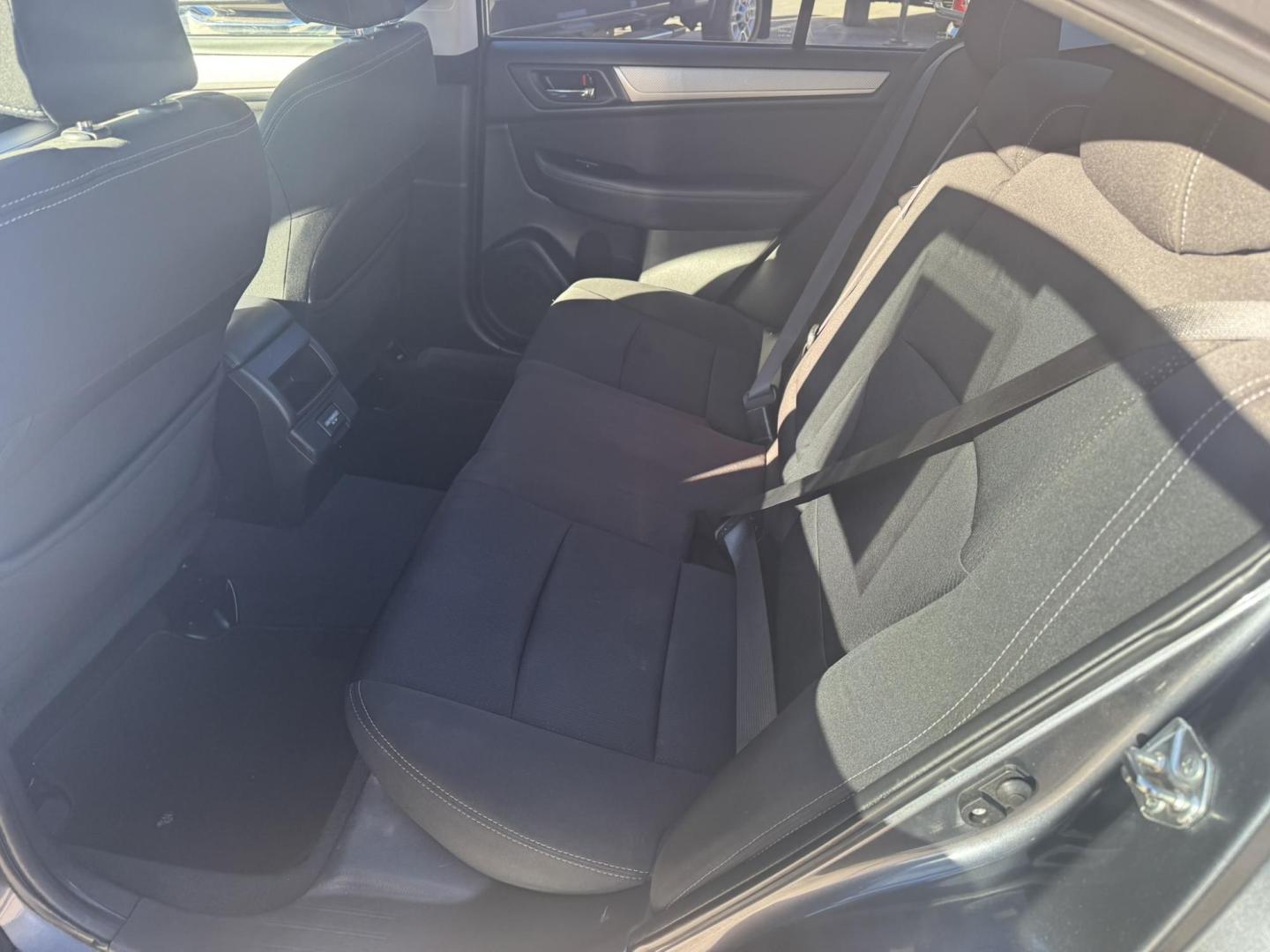 2018 Grey /Grey Subaru Legacy 2.5i Premium (4S3BNAF68J3) with an 2.5L H4 SOHC 16V engine, CVT transmission, located at 116 5th Avenue South, Lewistown, MT, 59457, 47.063877, -109.427879 - Photo#9