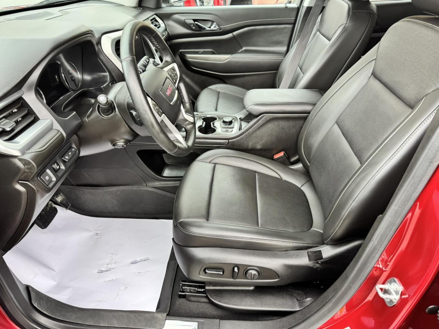 2023 Maroon /Black GMC Acadia SLT AWD (1GKKNULS7PZ) with an 3.6L V6 DOHC 24V engine, 9A transmission, located at 116 5th Avenue South, Lewistown, MT, 59457, 47.063877, -109.427879 - 2023 GMC Acadia SLT AWD Elevation Edition – sharp, loaded, and ready for anything. Finished with the Elevation Edition, this Acadia stands out with blacked-out wheels, trim, and badging that give it a bold, aggressive look you don’t see on every SUV. Powered by a smooth and capable V6 with all- - Photo#15