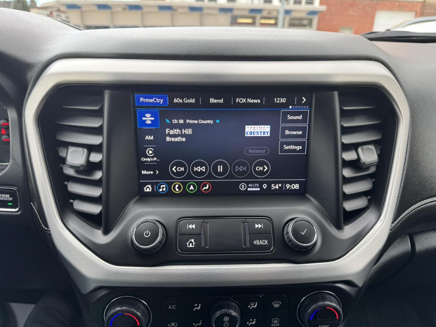 2023 Maroon /Black GMC Acadia SLT AWD (1GKKNULS7PZ) with an 3.6L V6 DOHC 24V engine, 9A transmission, located at 116 5th Avenue South, Lewistown, MT, 59457, 47.063877, -109.427879 - 2023 GMC Acadia SLT AWD Elevation Edition – sharp, loaded, and ready for anything. Finished with the Elevation Edition, this Acadia stands out with blacked-out wheels, trim, and badging that give it a bold, aggressive look you don’t see on every SUV. Powered by a smooth and capable V6 with all- - Photo#22