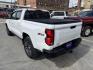 2024 WHITE /Black Chevrolet Colorado Z71 Crew Cab 4WD (1GCPTDEKXR1) with an 2.7L L4 DOHC 16V TURBO engine, 6A transmission, located at 116 5th Avenue South, Lewistown, MT, 59457, 47.063877, -109.427879 - Tough, refined, and built to handle whatever you throw at it—this 2024 Chevrolet Colorado Z71 4WD is the perfect blend of off-road capability and everyday comfort. Powered by a strong turbocharged engine with impressive torque, it delivers confident acceleration, smooth towing capability, and the - Photo#5