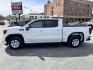 2022 WHITE /Black GMC Sierra 1500 SLE Crew Cab 4WD (3GTUUBED4NG) with an 5.3L V8 OHV 16V engine, 6A transmission, located at 116 5th Avenue South, Lewistown, MT, 59457, 47.063877, -109.427879 - Power, capability, and proven V8 performance—this 2022 GMC Sierra 1500 Crew Cab 4WD SLE is the full-size truck that gets the job done without sacrificing comfort. Equipped with the legendary 5.3L V8, it delivers strong, reliable power for towing, hauling, and everyday driving, paired with a smooth - Photo#1