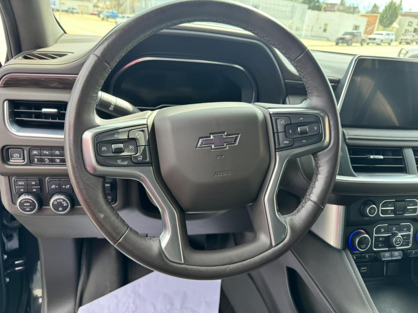 2022 Ash Grey /Tan Chevrolet Tahoe Z71 (1GNSKPKL2NR) with an 6.2L V8 OHV 16V engine, 10A transmission, located at 116 5th Avenue South, Lewistown, MT, 59457, 47.063877, -109.427879 - Big, bold, and built to go beyond the pavement—this 2022 Chevrolet Tahoe Z71 4WD with the Off-Road Capability and Off-Road Performance Packages is the full-size SUV that does it all. Powered by a strong V8 engine, it delivers the kind of performance and towing capability you expect, with the added - Photo#19