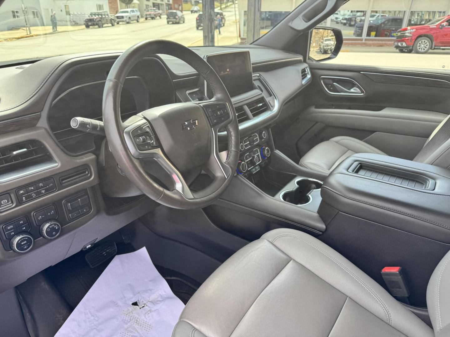 2022 Ash Grey /Tan Chevrolet Tahoe Z71 (1GNSKPKL2NR) with an 6.2L V8 OHV 16V engine, 10A transmission, located at 116 5th Avenue South, Lewistown, MT, 59457, 47.063877, -109.427879 - Big, bold, and built to go beyond the pavement—this 2022 Chevrolet Tahoe Z71 4WD with the Off-Road Capability and Off-Road Performance Packages is the full-size SUV that does it all. Powered by a strong V8 engine, it delivers the kind of performance and towing capability you expect, with the added - Photo#26