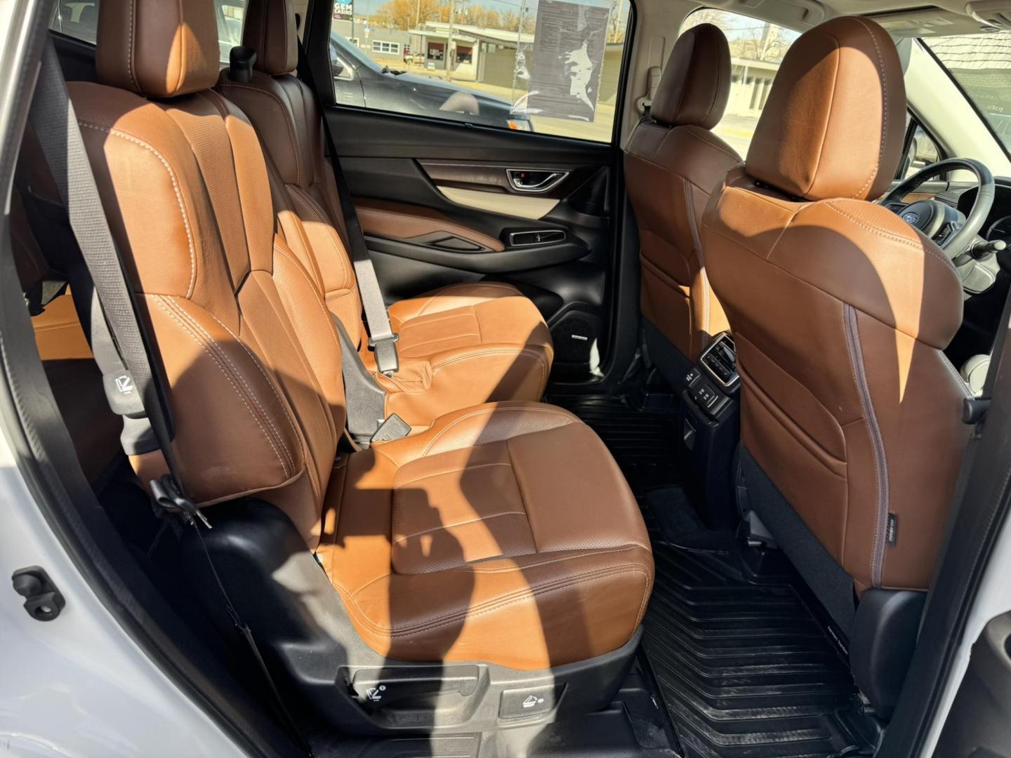 2022 WHITE /Brown Subaru Ascent Touring (4S4WMARD4N3) with an 2.4L L4 DOHC 16V engine, CVT transmission, located at 116 5th Avenue South, Lewistown, MT, 59457, 47.063877, -109.427879 - Photo#7