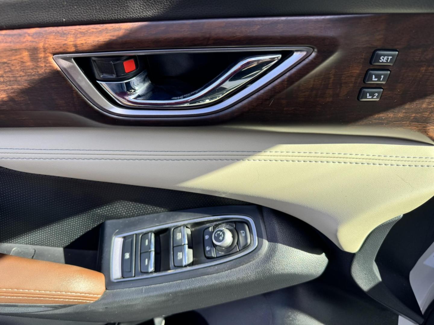 2022 WHITE /Brown Subaru Ascent Touring (4S4WMARD4N3) with an 2.4L L4 DOHC 16V engine, CVT transmission, located at 116 5th Avenue South, Lewistown, MT, 59457, 47.063877, -109.427879 - Photo#14