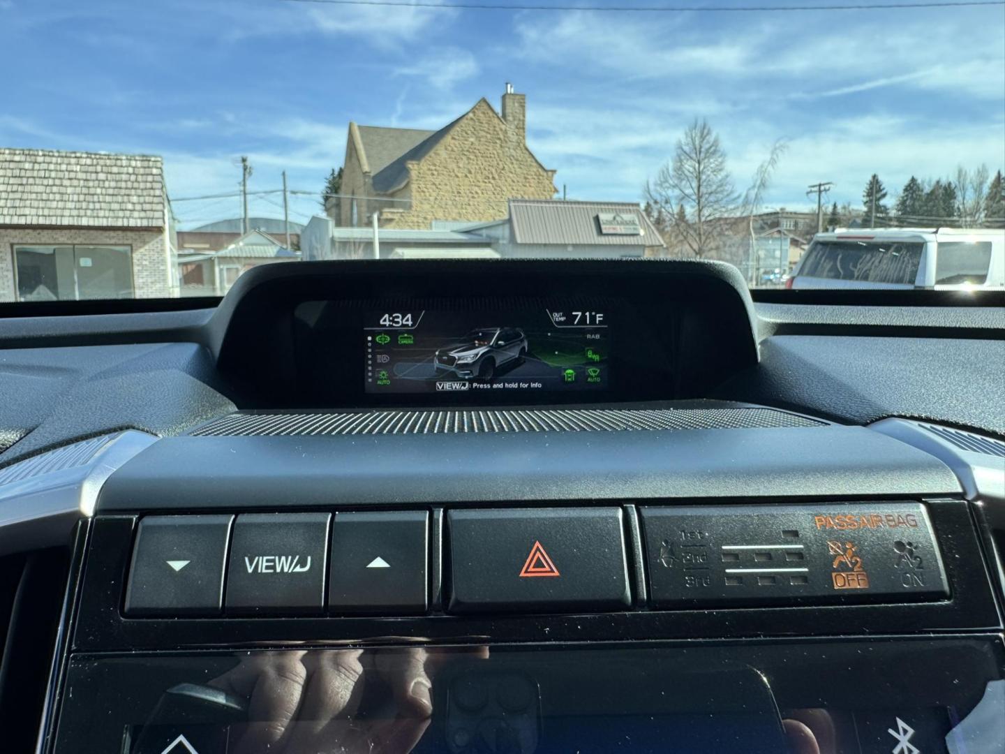 2022 WHITE /Brown Subaru Ascent Touring (4S4WMARD4N3) with an 2.4L L4 DOHC 16V engine, CVT transmission, located at 116 5th Avenue South, Lewistown, MT, 59457, 47.063877, -109.427879 - Photo#22