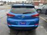 2017 Blue /Black Hyundai Tucson SE w/Preferred Package AWD (KM8J3CA43HU) with an 2.0L L4 DOHC 16V engine, 6A transmission, located at 116 5th Avenue South, Lewistown, MT, 59457, 47.063877, -109.427879 - Photo#3