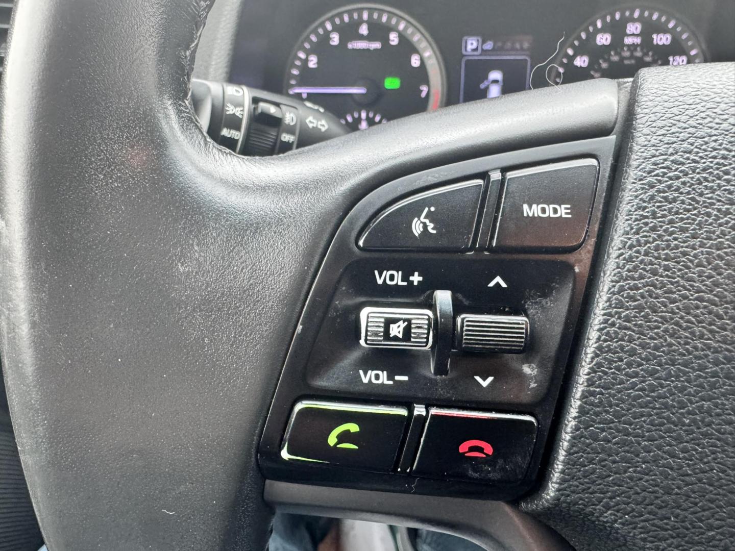 2017 Blue /Black Hyundai Tucson SE w/Preferred Package AWD (KM8J3CA43HU) with an 2.0L L4 DOHC 16V engine, 6A transmission, located at 116 5th Avenue South, Lewistown, MT, 59457, 47.063877, -109.427879 - Photo#16