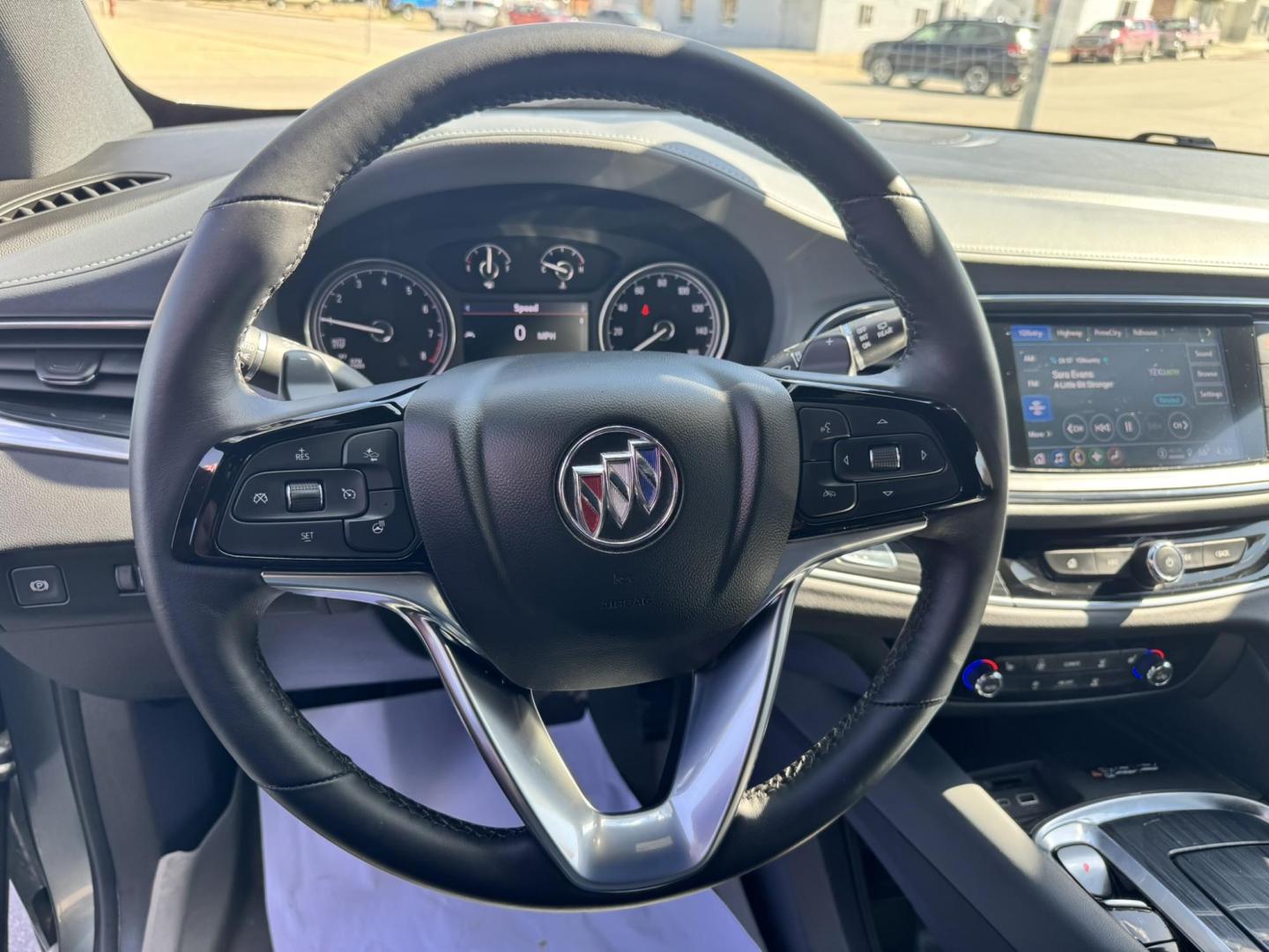 2022 Green /Grey Buick Enclave Essence AWD (5GAEVAKW1NJ) with an 3.6L V6 DOHC 24V engine, 9A transmission, located at 116 5th Avenue South, Lewistown, MT, 59457, 47.063877, -109.427879 - Experience smooth, refined driving in this 2022 Buick Enclave Essence AWD. Powered by a proven 3.6L V6 engine, this SUV delivers strong performance with the confidence of all-wheel drive, making it a great fit for Montana roads year-round. Inside, the Enclave shines with a quiet, upscale cabin feat - Photo#15