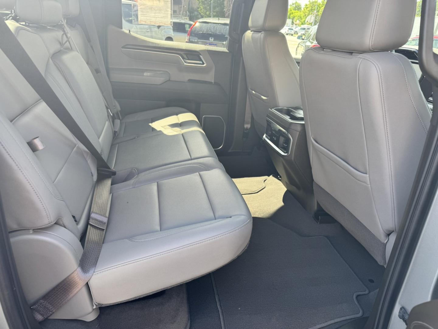 2023 Grey /Tan GMC Sierra 1500 SLT Crew Cab 4WD (1GTUUDEL4PZ) with an 6.2L V8 OHV 16V engine, 6A transmission, located at 116 5th Avenue South, Lewistown, MT, 59457, 47.063877, -109.427879 - Power, luxury, and capability come together in this 2023 GMC Sierra 1500 SLT Crew Cab 4WD. Under the hood is the legendary 6.2L V8, delivering an impressive 420 horsepower and paired with a smooth 10-speed automatic transmission for confident towing, hauling, and everyday driving. The spacious Crew- Photo#8