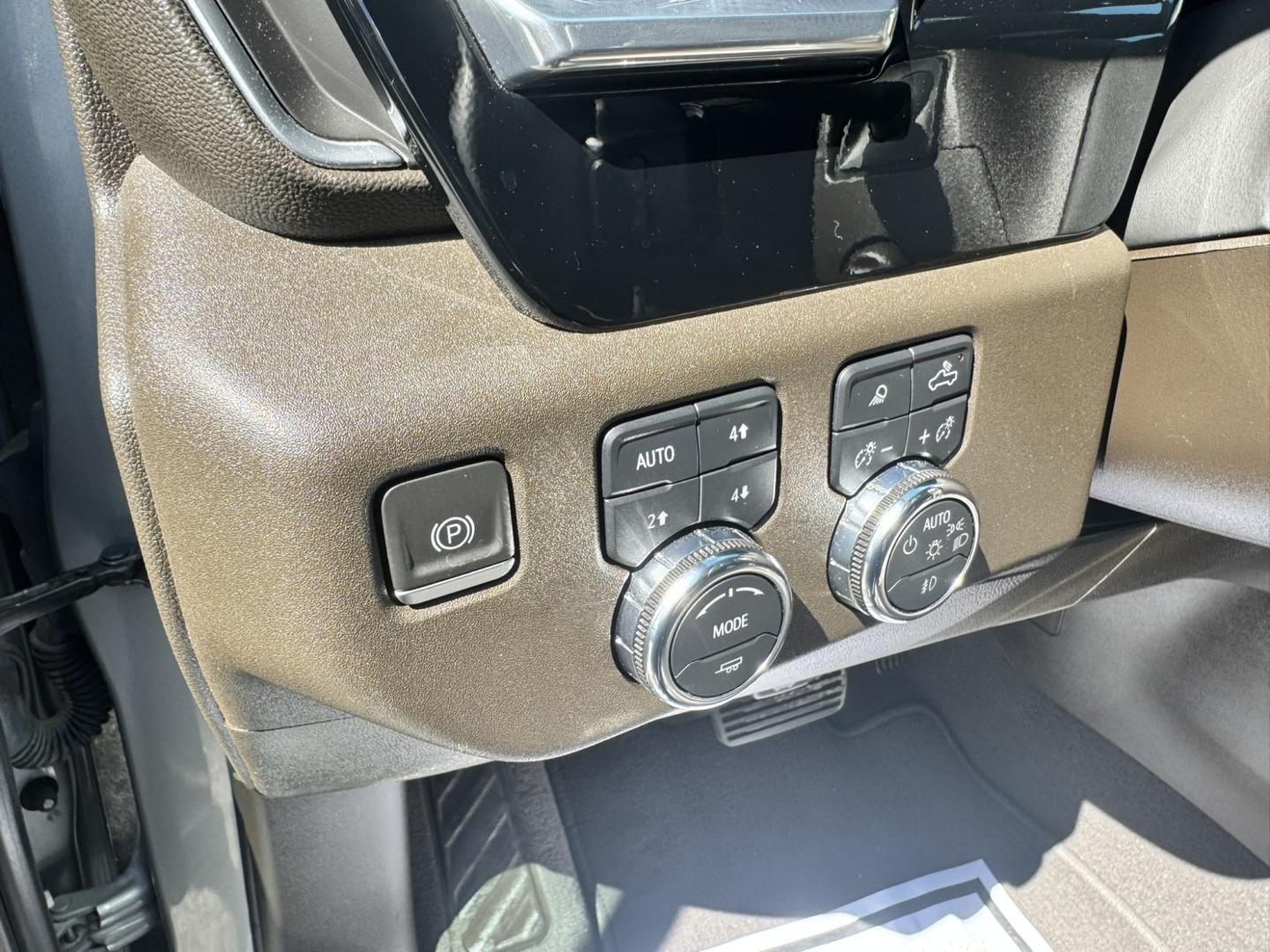 2023 Grey /Tan GMC Sierra 1500 SLT Crew Cab 4WD (1GTUUDEL4PZ) with an 6.2L V8 OHV 16V engine, 6A transmission, located at 116 5th Avenue South, Lewistown, MT, 59457, 47.063877, -109.427879 - Power, luxury, and capability come together in this 2023 GMC Sierra 1500 SLT Crew Cab 4WD. Under the hood is the legendary 6.2L V8, delivering an impressive 420 horsepower and paired with a smooth 10-speed automatic transmission for confident towing, hauling, and everyday driving. The spacious Crew- Photo#14