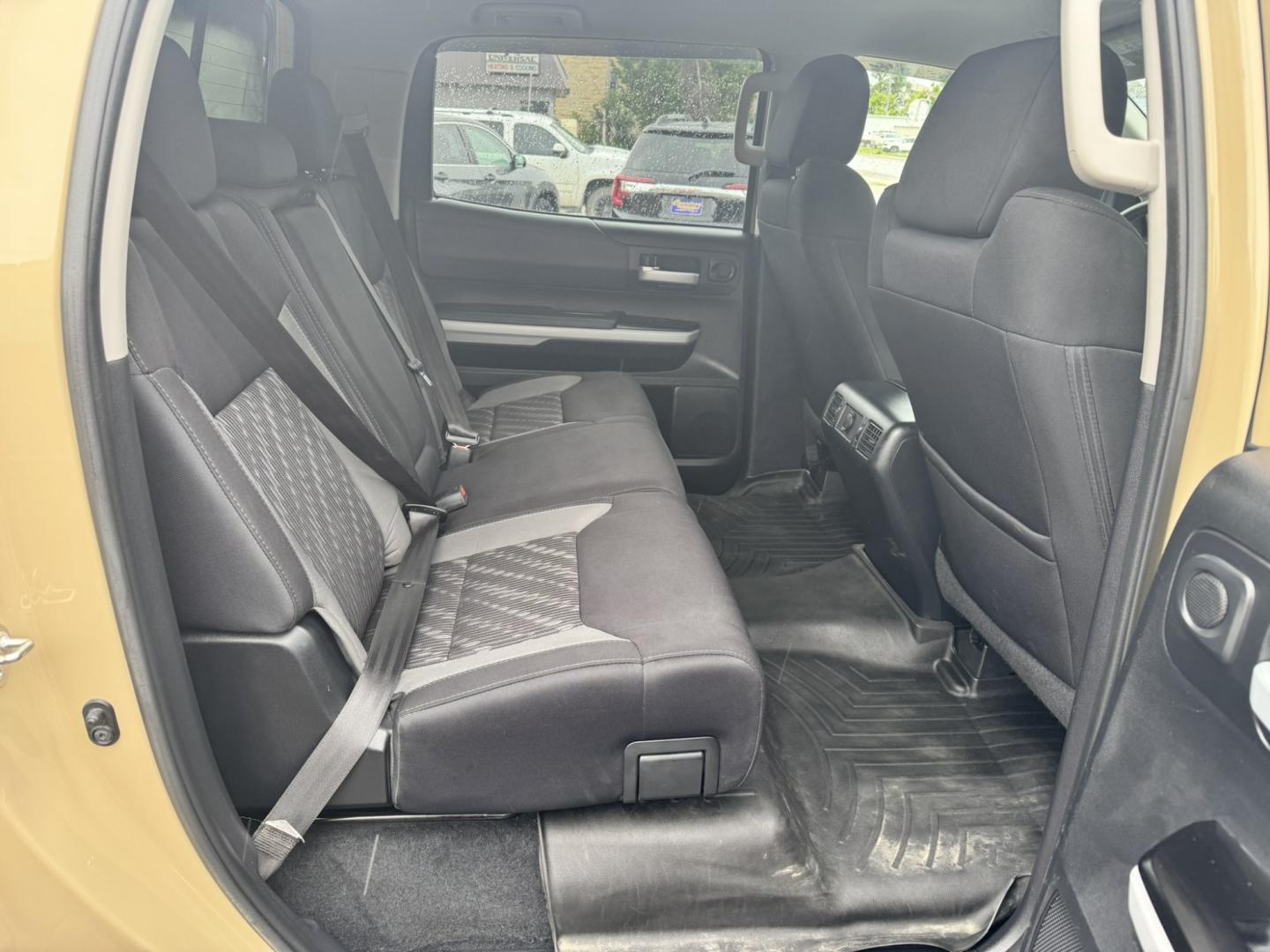 2019 Tan /Grey Toyota Tundra SR5 5.7L V8 CrewMax 4WD (5TFDY5F10KX) with an 5.7L V8 DOHC 32V engine, 6A transmission, located at 116 5th Avenue South, Lewistown, MT, 59457, 47.063877, -109.427879 - Built to work hard and engineered to last, this 2019 Toyota Tundra SR5 CrewMax 4WD is ready for whatever comes your way. Powered by Toyota's legendary 5.7L i-Force V8, this full-size pickup delivers strong towing capability, dependable performance, and the durability that has made the Tundra a favor- Photo#9