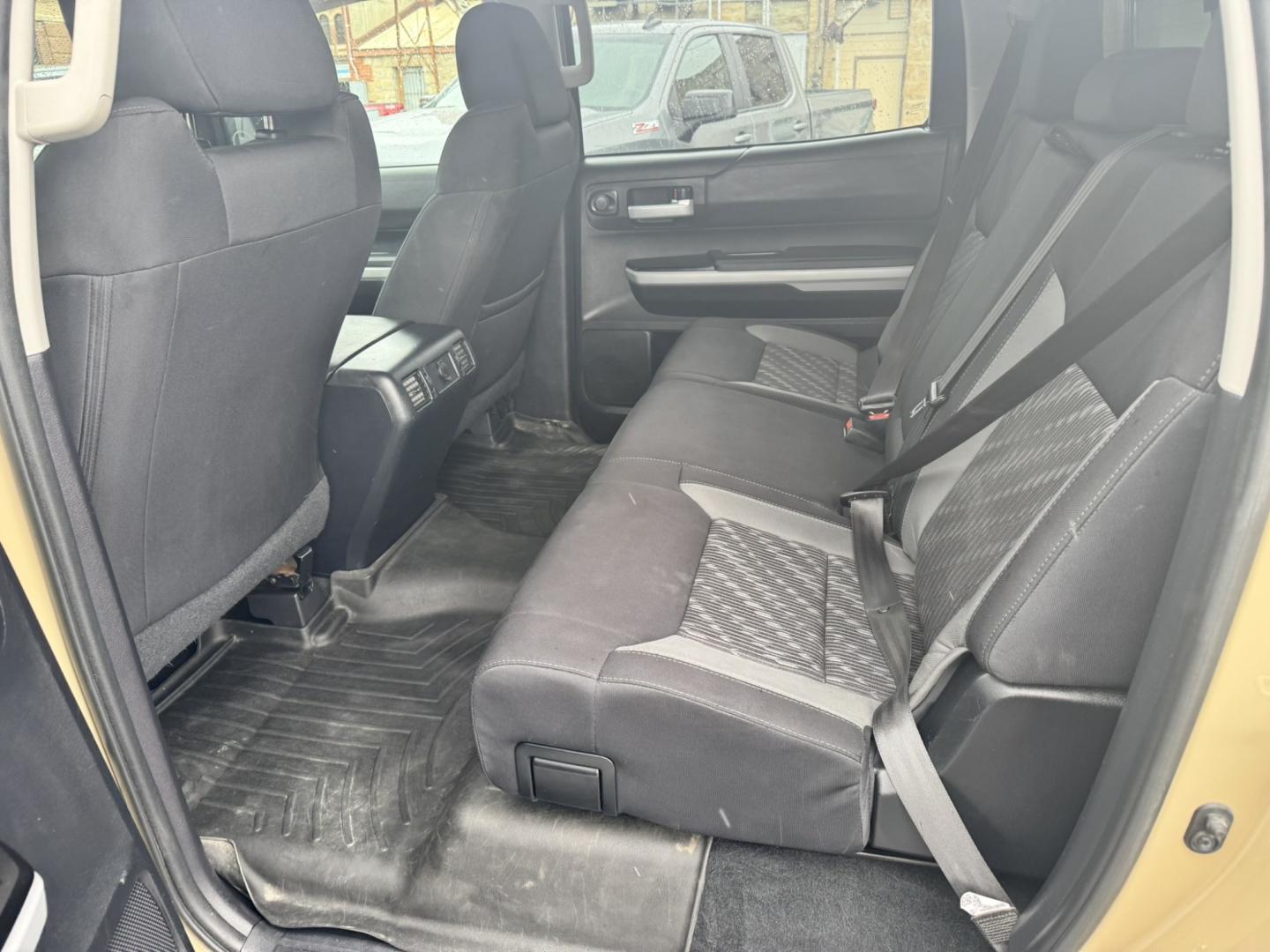 2019 Tan /Grey Toyota Tundra SR5 5.7L V8 CrewMax 4WD (5TFDY5F10KX) with an 5.7L V8 DOHC 32V engine, 6A transmission, located at 116 5th Avenue South, Lewistown, MT, 59457, 47.063877, -109.427879 - Built to work hard and engineered to last, this 2019 Toyota Tundra SR5 CrewMax 4WD is ready for whatever comes your way. Powered by Toyota's legendary 5.7L i-Force V8, this full-size pickup delivers strong towing capability, dependable performance, and the durability that has made the Tundra a favor- Photo#10