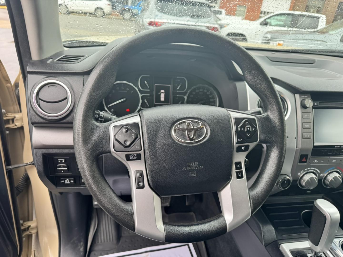 2019 Tan /Grey Toyota Tundra SR5 5.7L V8 CrewMax 4WD (5TFDY5F10KX) with an 5.7L V8 DOHC 32V engine, 6A transmission, located at 116 5th Avenue South, Lewistown, MT, 59457, 47.063877, -109.427879 - Built to work hard and engineered to last, this 2019 Toyota Tundra SR5 CrewMax 4WD is ready for whatever comes your way. Powered by Toyota's legendary 5.7L i-Force V8, this full-size pickup delivers strong towing capability, dependable performance, and the durability that has made the Tundra a favor- Photo#13
