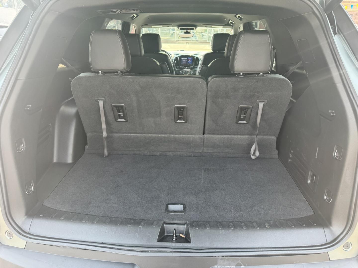 2023 Grey /Black Chevrolet Traverse LT Feather AWD (1GNEVHKW2PJ) with an 3.6L V6 DOHC 24V engine, 9A transmission, located at 116 5th Avenue South, Lewistown, MT, 59457, 47.063877, -109.427879 - Need room for the whole family without sacrificing comfort or capability? Check out this 2023 Chevrolet Traverse LT AWD with leather! This GM lease return has been well cared for and offers the peace of mind of a late-model SUV packed with the features today's drivers want. Inside you'll find premi- Photo#11