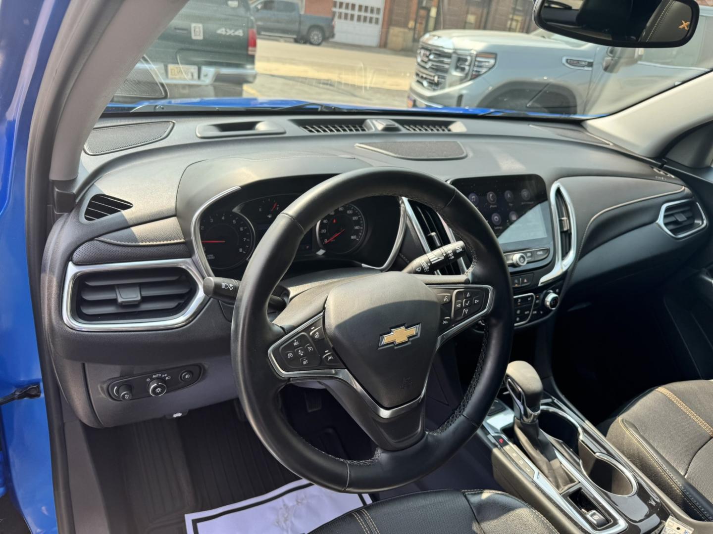 2024 Blue /Black Chevrolet Equinox Premier AWD (3GNAXXEG8RL) with an 1.5L L4 DOHC 16V TURBO engine, 6A transmission, located at 116 5th Avenue South, Lewistown, MT, 59457, 47.063877, -109.427879 - Looking for a like-new SUV with all the latest technology, premium comfort, and all-weather confidence? This 2024 Chevrolet Equinox Premier AWD checks all the boxes! Powered by a fuel-efficient 1.5L turbocharged engine and equipped with All-Wheel Drive, this Equinox delivers a smooth, confident rid- Photo#16
