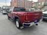 2023 Maroon /Tan GMC Sierra 2500HD SLT Crew Cab 2WD (1GT49NEY6PF) with an 6.6L V8 OHV 16V TURBO DIESEL engine, 6A transmission, located at 116 5th Avenue South, Lewistown, MT, 59457, 47.063877, -109.427879 - When it's time to get serious about towing, hauling, or simply driving one of the nicest heavy-duty trucks on the road, this 2023 GMC Sierra 2500HD SLT Crew Cab 4x4 is ready for the job. Powered by the legendary 6.6L Duramax Turbo-Diesel V8 paired with the Allison® 10-speed automatic transmission,- Photo#4