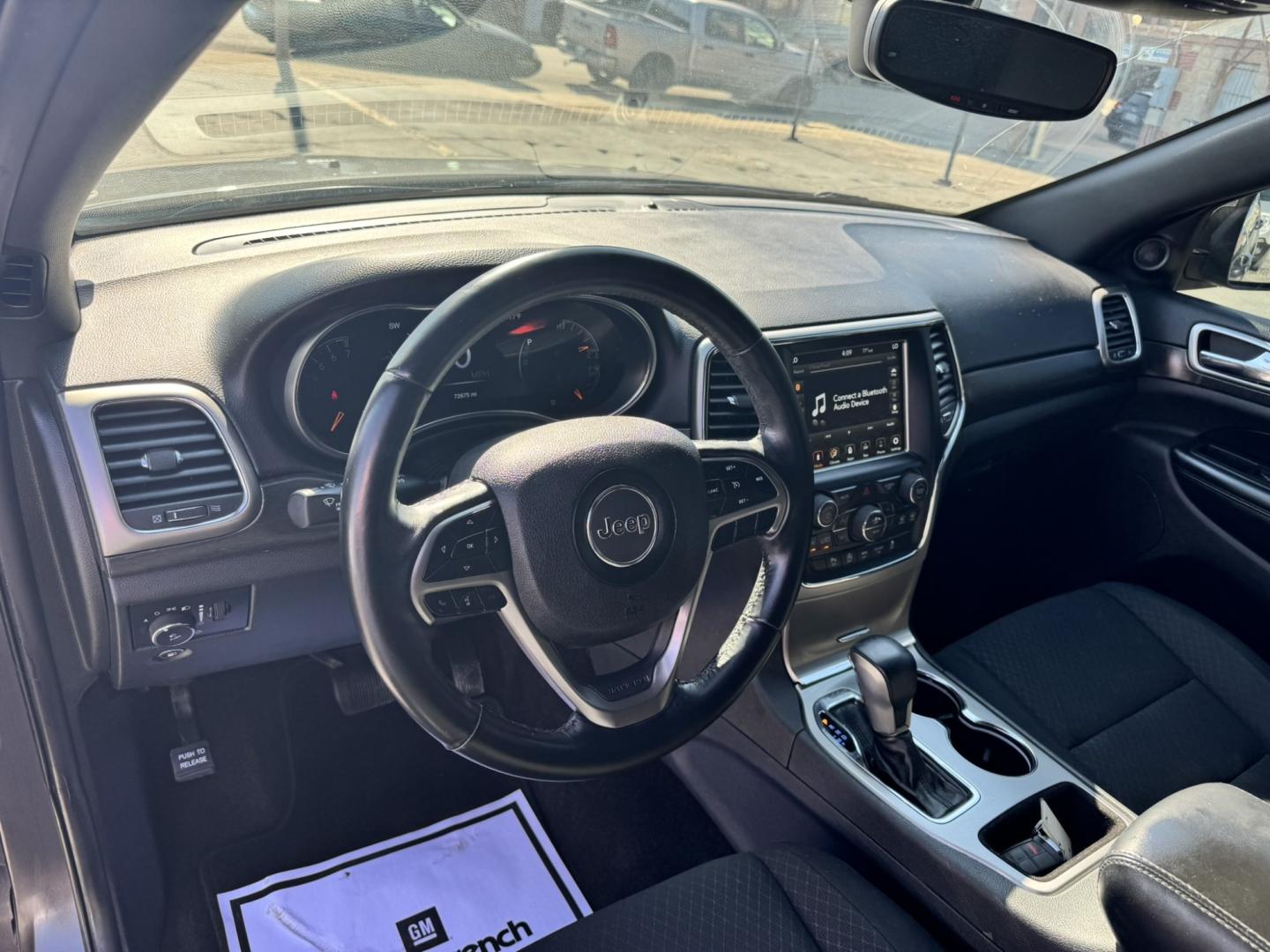 2018 Grey /Grey Jeep Grand Cherokee Laredo 4WD (1C4RJFAG8JC) with an 3.6L V6 DOHC 24V engine, 8A transmission, located at 116 5th Avenue South, Lewistown, MT, 59457, 47.063877, -109.427879 - Clean Car Fax on this local trade!- Photo#13