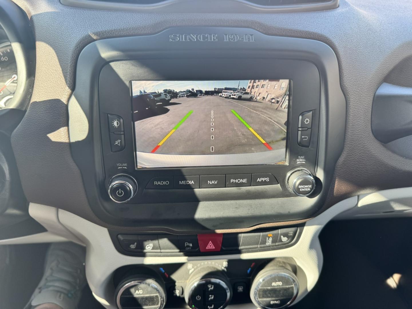 2017 SILVER /Grey Jeep Renegade Limited 4WD (ZACCJBDB9HP) with an 2.4L L4 DOHC 16V engine, 9A transmission, located at 116 5th Avenue South, Lewistown, MT, 59457, 47.063877, -109.427879- Photo#20