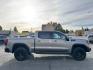2023 Grey /Black GMC Sierra 1500 AT4X Crew Cab 4WD (3GTUUFEL6PG) with an 6.2L V8 OHV 16V engine, 6A transmission, located at 116 5th Avenue South, Lewistown, MT, 59457, 47.063877, -109.427879 - 2023 GMC Sierra 1500 AT4X Crew Cab 4WD with the 6.2L V8 — this is the Sierra for someone who wants serious capability without giving up luxury. The AT4X takes the already impressive Sierra and adds the hardware and features to make it a legitimate off-road truck while still giving you an upscale,- Photo#1