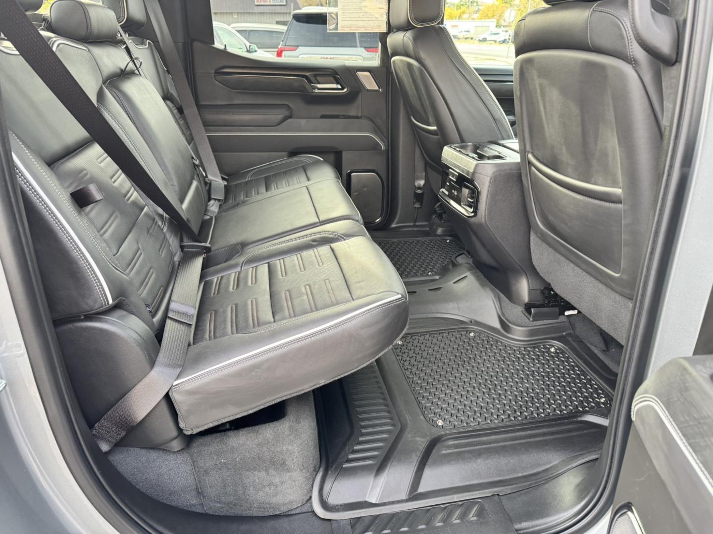 2023 Grey /Black GMC Sierra 1500 AT4X Crew Cab 4WD (3GTUUFEL6PG) with an 6.2L V8 OHV 16V engine, 6A transmission, located at 116 5th Avenue South, Lewistown, MT, 59457, 47.063877, -109.427879 - 2023 GMC Sierra 1500 AT4X Crew Cab 4WD with the 6.2L V8 — this is the Sierra for someone who wants serious capability without giving up luxury. The AT4X takes the already impressive Sierra and adds the hardware and features to make it a legitimate off-road truck while still giving you an upscale,- Photo#9