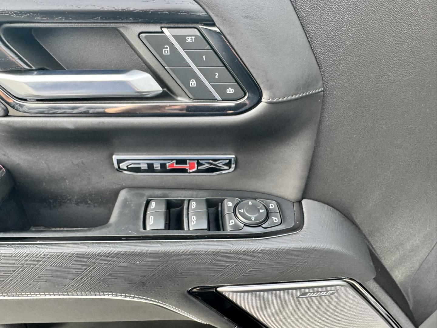 2023 Grey /Black GMC Sierra 1500 AT4X Crew Cab 4WD (3GTUUFEL6PG) with an 6.2L V8 OHV 16V engine, 6A transmission, located at 116 5th Avenue South, Lewistown, MT, 59457, 47.063877, -109.427879 - 2023 GMC Sierra 1500 AT4X Crew Cab 4WD with the 6.2L V8 — this is the Sierra for someone who wants serious capability without giving up luxury. The AT4X takes the already impressive Sierra and adds the hardware and features to make it a legitimate off-road truck while still giving you an upscale,- Photo#15