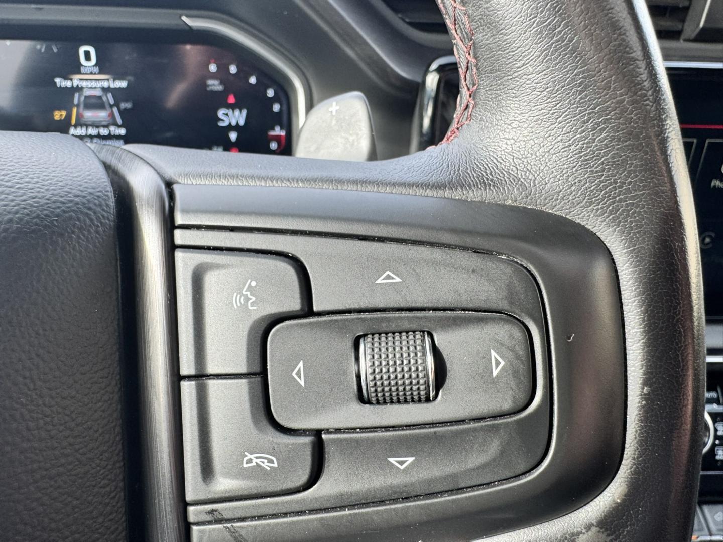 2023 Grey /Black GMC Sierra 1500 AT4X Crew Cab 4WD (3GTUUFEL6PG) with an 6.2L V8 OHV 16V engine, 6A transmission, located at 116 5th Avenue South, Lewistown, MT, 59457, 47.063877, -109.427879 - 2023 GMC Sierra 1500 AT4X Crew Cab 4WD with the 6.2L V8 — this is the Sierra for someone who wants serious capability without giving up luxury. The AT4X takes the already impressive Sierra and adds the hardware and features to make it a legitimate off-road truck while still giving you an upscale,- Photo#20