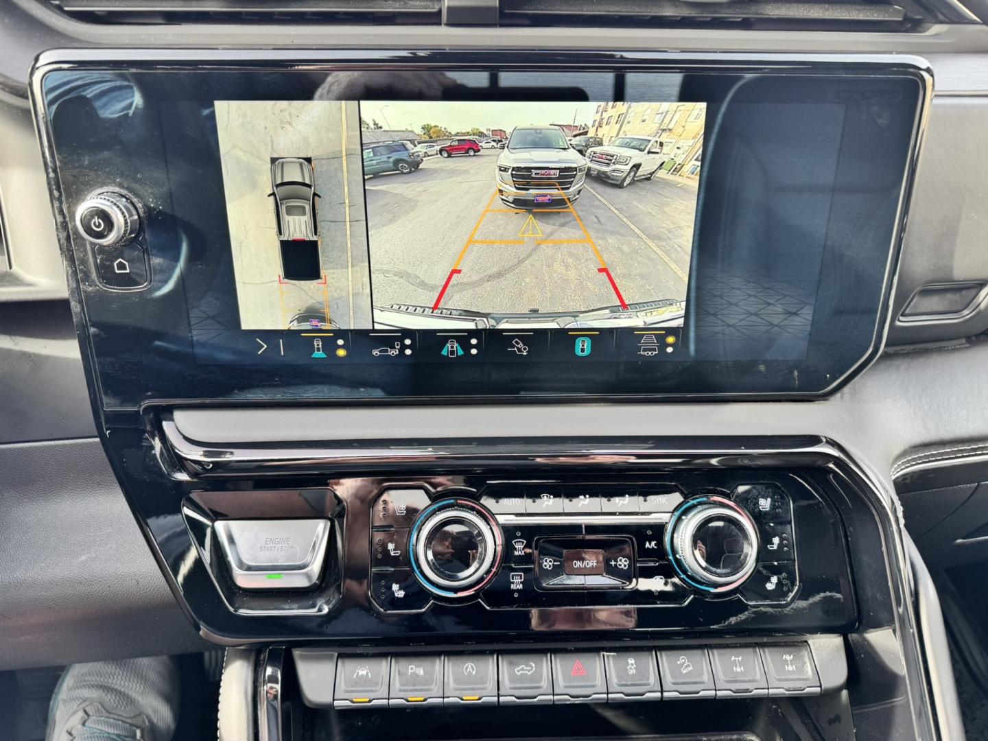 2023 Grey /Black GMC Sierra 1500 AT4X Crew Cab 4WD (3GTUUFEL6PG) with an 6.2L V8 OHV 16V engine, 6A transmission, located at 116 5th Avenue South, Lewistown, MT, 59457, 47.063877, -109.427879 - 2023 GMC Sierra 1500 AT4X Crew Cab 4WD with the 6.2L V8 — this is the Sierra for someone who wants serious capability without giving up luxury. The AT4X takes the already impressive Sierra and adds the hardware and features to make it a legitimate off-road truck while still giving you an upscale,- Photo#23