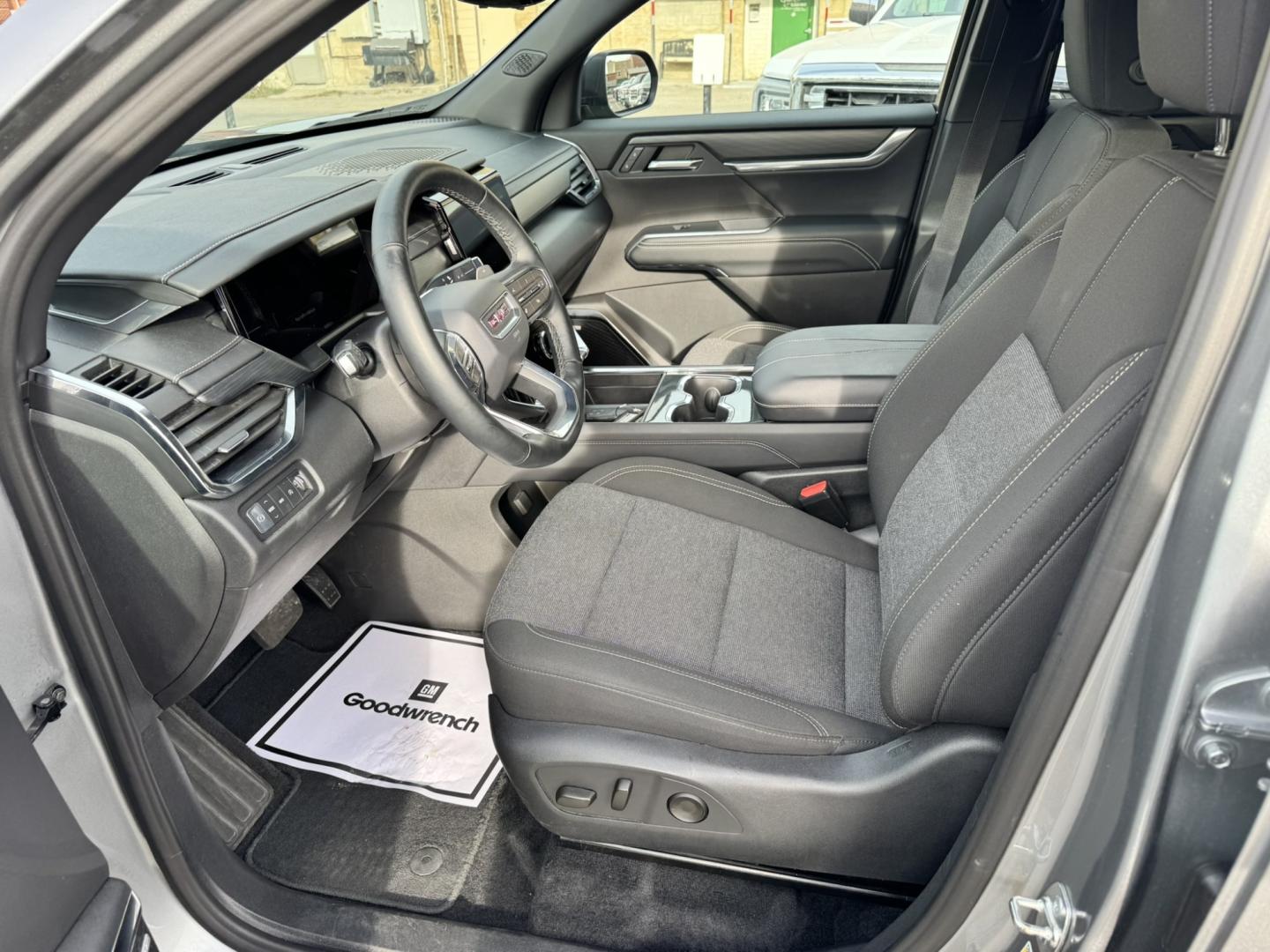 2026 Grey /Grey GMC Acadia Elevation (1GKENNKS4TJ) with an 2.5L L4 DOHC 16V engine, 9A transmission, located at 116 5th Avenue South, Lewistown, MT, 59457, 47.063877, -109.427879 - 2026 GMC Acadia Elevation AWD — a great-looking midsize SUV that gives you the perfect combination of style, comfort, technology and all-weather capability. The Acadia has been completely redesigned with a bold, upscale look and a spacious interior that makes it equally comfortable for daily drivi- Photo#13