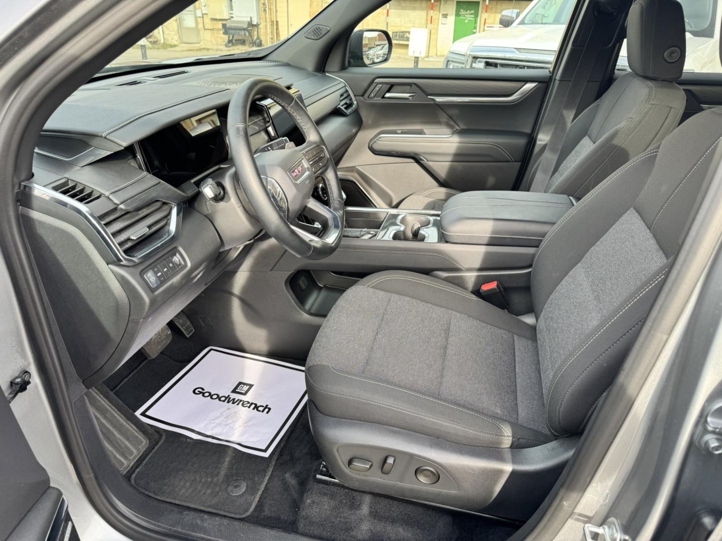 2026 Grey /Grey GMC Acadia Elevation (1GKENNKS4TJ) with an 2.5L L4 DOHC 16V engine, 9A transmission, located at 116 5th Avenue South, Lewistown, MT, 59457, 47.063877, -109.427879 - 2026 GMC Acadia Elevation AWD — a great-looking midsize SUV that gives you the perfect combination of style, comfort, technology and all-weather capability. The Acadia has been completely redesigned with a bold, upscale look and a spacious interior that makes it equally comfortable for daily drivi- Photo#17