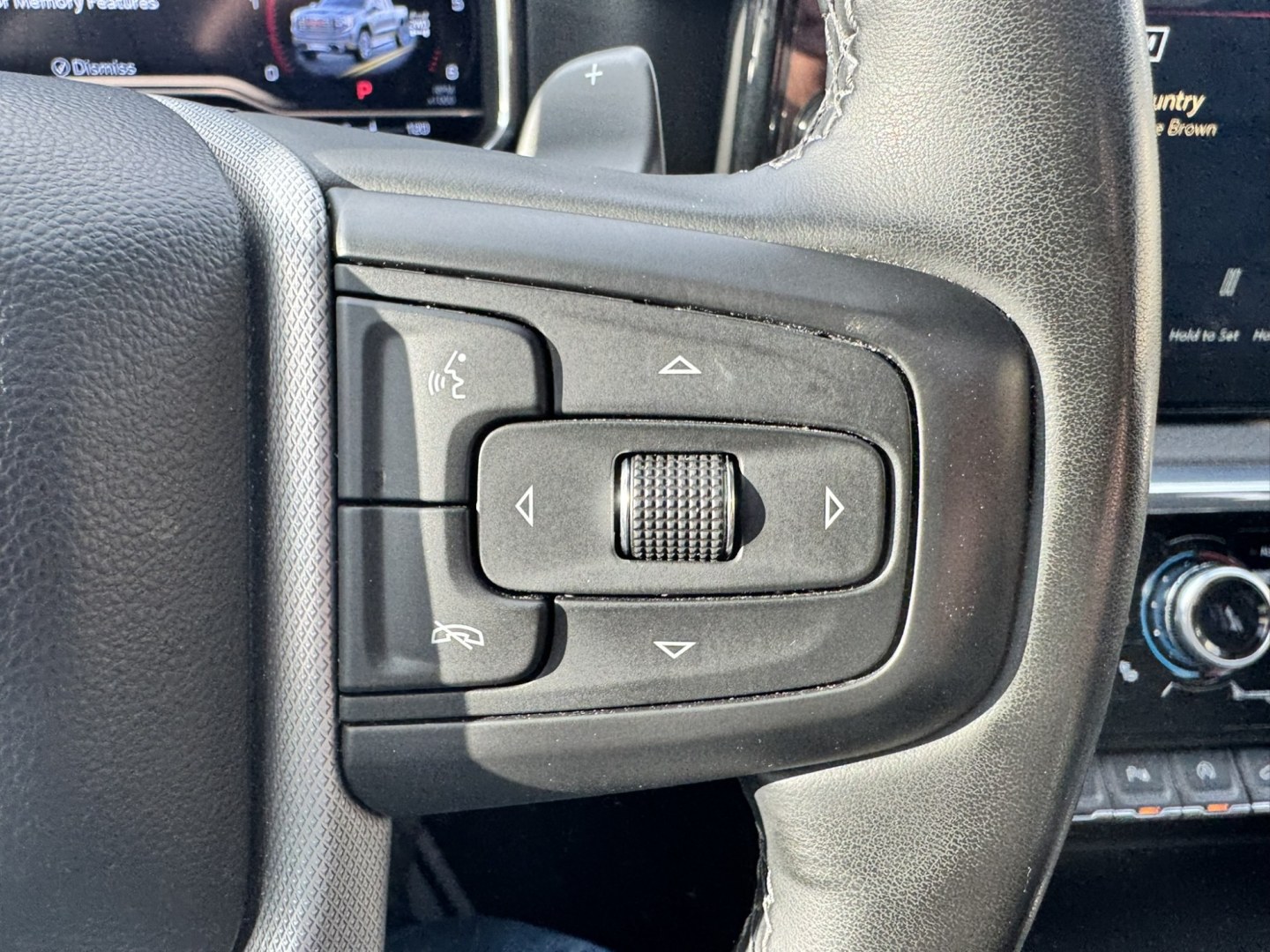 2024 Maroon /Black GMC Sierra 1500 Denali Crew Cab Short Box 4WD (3GTUUGEL8RG) with an 6.2L V8 OHV 16V engine, 6A transmission, located at 116 5th Avenue South, Lewistown, MT, 59457, 47.063877, -109.427879 - **2024 GMC Sierra 1500 Crew Cab Denali 4WD – 6.2L V8** Experience luxury and capability in this 2024 GMC Sierra 1500 Crew Cab Denali 4WD. The powerful 6.2L EcoTec3 V8 delivers **420 horsepower** and **460 lb-ft of torque**, paired with a 10-speed automatic and four-wheel drive for confident perfo- Photo#19