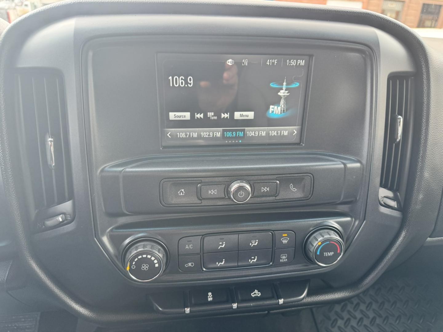 2018 Black /Grey Chevrolet Silverado 1500 Custom Crew Cab 4WD (3GCUKPEC1JG) with an 5.3L V8 OHV 16V engine, 6A transmission, located at 116 5th Avenue South, Lewistown, MT, 59457, 47.063877, -109.427879 - **2018 Chevrolet Silverado 1500 Crew Cab Custom 4WD** Ready for work and the weekend, this 2018 Chevrolet Silverado 1500 Crew Cab Custom 4WD delivers proven full-size truck capability. Powered by the available EcoTec3 5.3L V8 producing **355 horsepower** and **383 lb-ft of torque** (or the standa- Photo#15