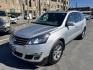 2017 SILVER /Grey Chevrolet Traverse 2LT AWD (1GNKVHKD1HJ) with an 3.6L V6 DOHC 24V engine, 6A transmission, located at 116 5th Avenue South, Lewistown, MT, 59457, 47.063877, -109.427879 - Clean Car Fax on this 2017 Chevrolet Traverse LT AWD! Loaded with heated leather, dual sunroofs, Bluetooth, On Star, XM Radio, and more! Don't let this 2017 Chevrolet Traverse AWD LT get away!- Photo#6