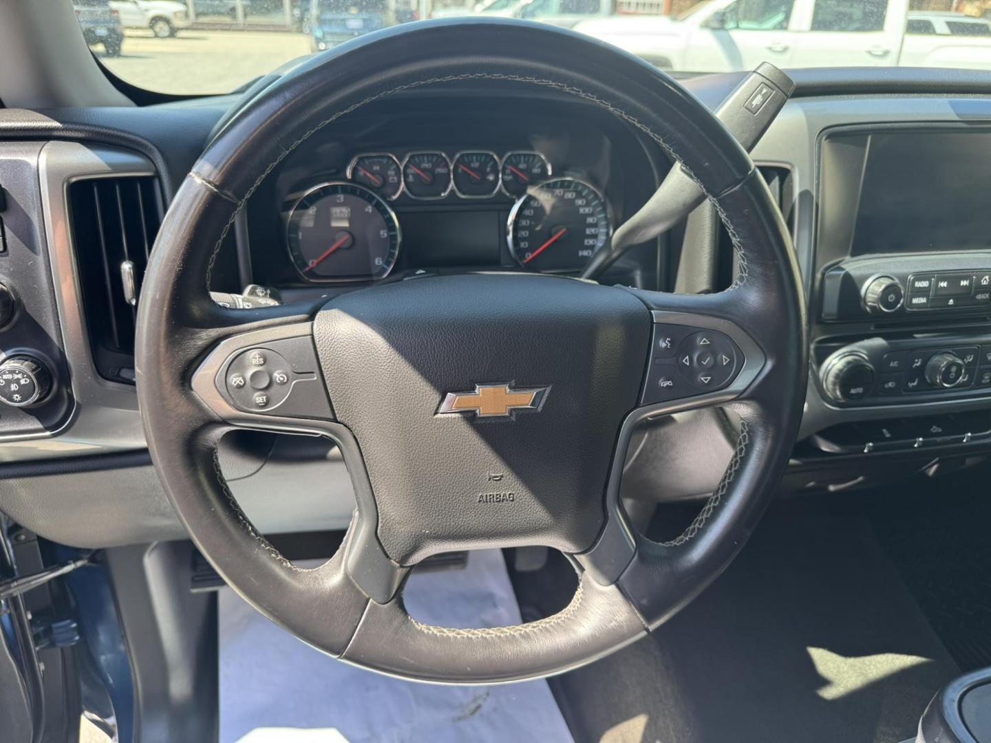 2016 BLUE /Grey Chevrolet Silverado 1500 LT Crew Cab 4WD (3GCUKRECXGG) with an 5.3L V8 OHV 16V engine, 6A transmission, located at 116 5th Avenue South, Lewistown, MT, 59457, 47.063877, -109.427879 - Clean Car Fax on this 2016 Chevrolet Silverado LT Crew Cab 4WD! Power driver seat, heated front seats, Navigation, Keyless Entry, remote start, tow package, heated exterior mirrors, ALL STAR EDITION * TRAILERING EQUIPMENT PKG INCL AUTO LOCKING REAR DIFFERENTIAL * PWR SEAT ADJUSTER, DRIVER * LED FRO - Photo#13