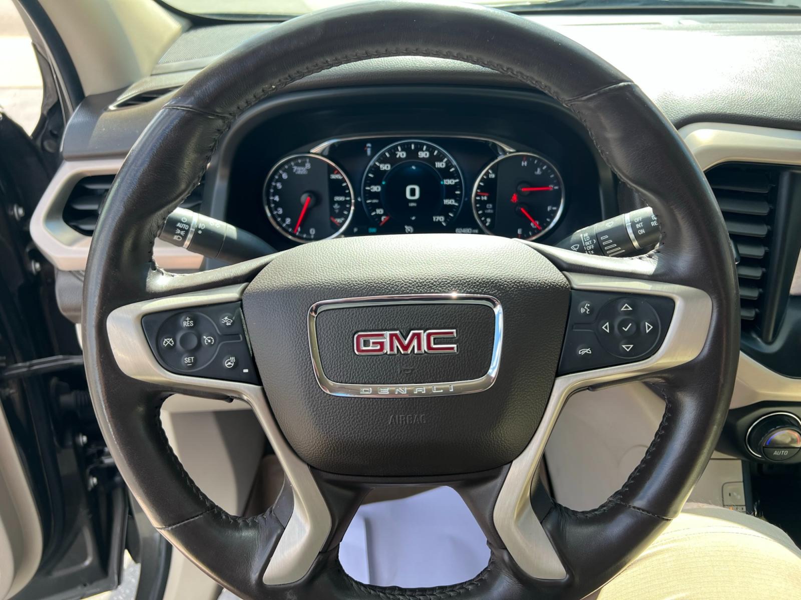 2019 Bronze Metallic /Tan GMC Acadia Denali AWD (1GKKNXLS9KZ) with an 3.6L V6 DOHC 24V engine, 6A transmission, located at 116 5th Avenue South, Lewistown, MT, 59457, 47.063877, -109.427879 - Clean Car Fax on this 2019 GMC Acadia Denali AWD! Loaded with navigation, heated and ventilated memory leather seats, rear heated seats, DRIVER ALERT PACKAGE II: * SAFETY ALERT SEAT * HEADLAMPS, INTELLIBEAM, AUTOMATIC HIGH-BEAM * FRONT & REAR PARK ASSIST * FOLLOWING DISTANCE INDICATOR * FORWARD COL - Photo #15